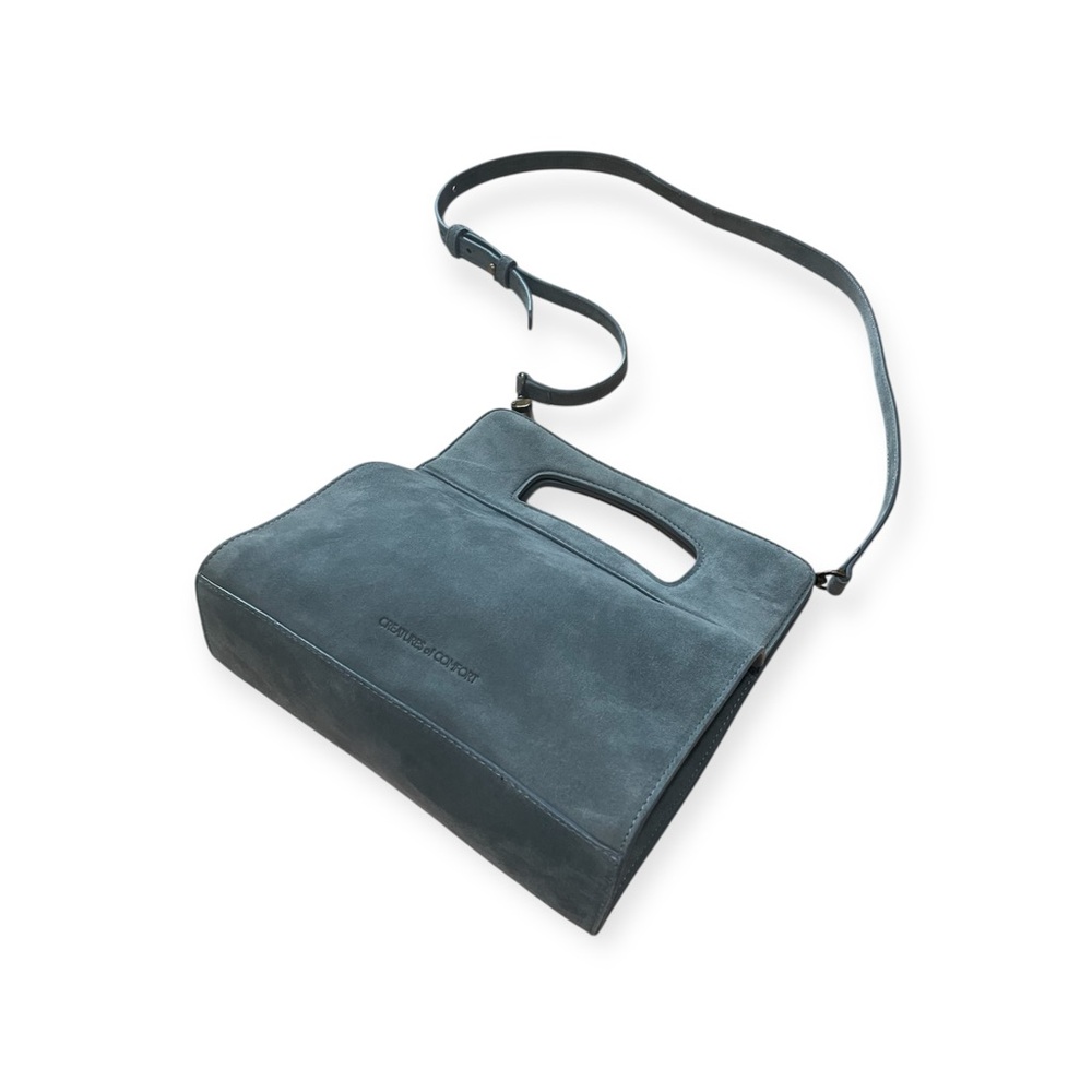 Creatures Of Comfort Grey Suede Gilda Crossbody